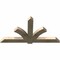 Ekena Millwork Redmond Rough Sawn Timber Gable Bracket, Douglas Fir, 72"W x 39"H x 4"D x 6"F, 13/12 Pitch GBW072X39X0406RED00RDF - alternate 3